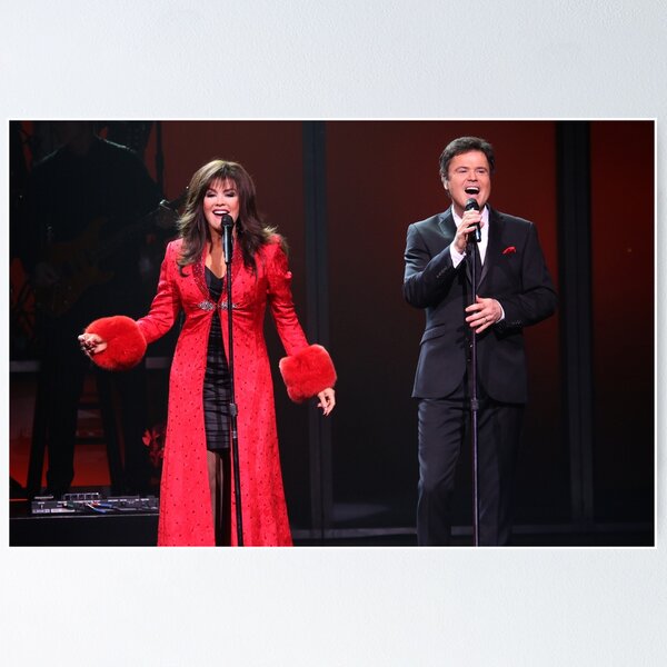 Item preview, Donny & Marie Osmond - Photograph designed and sold by ConcertImages.