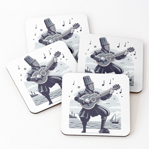 Item preview, Man is Playing Guitar with a View of Istanbul designed and sold by Gulyabani.