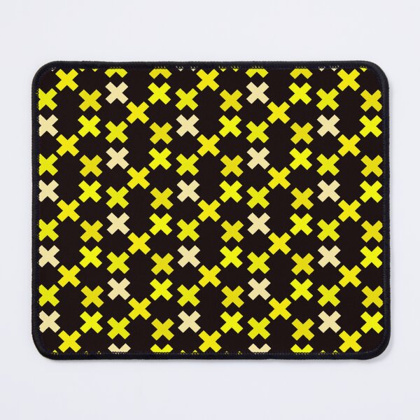 Item preview, Yellow Xs designed and sold by awsomepatterns.