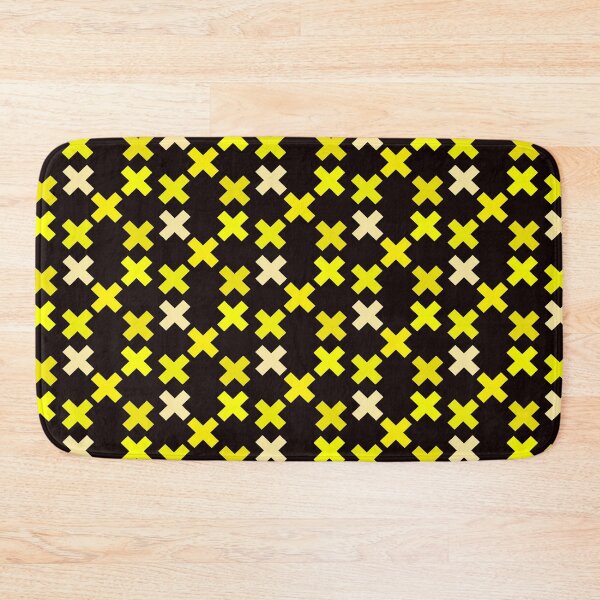 Item preview, Yellow Xs designed and sold by awsomepatterns.