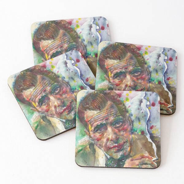 Item preview, HUMPHREY BOGART watercolor portrait .1 designed and sold by lautir.