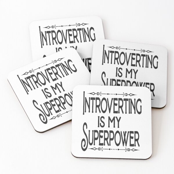 Item preview, Introverting is my Superpower 7 designed and sold by KansydMerch.