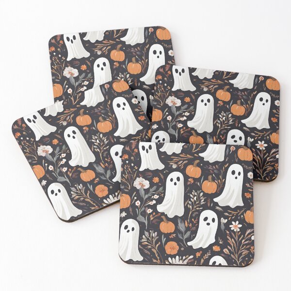 Item preview, Halloween Ghost Pattern || Best Halloween Pattern designed and sold by azy2shop.
