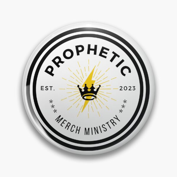 Item preview, Prophetic Merch Badge designed and sold by PropheticMerch.