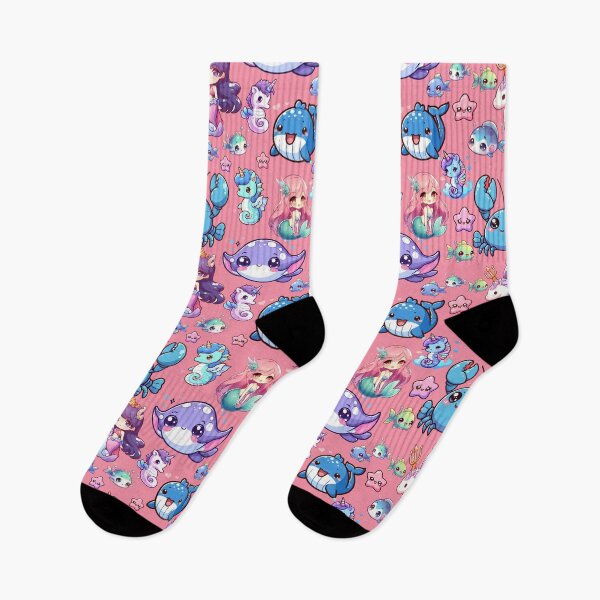 Item preview, Cute Mermaid Princess and Unicorn Seahorse (Pink) designed and sold by andydavistech.