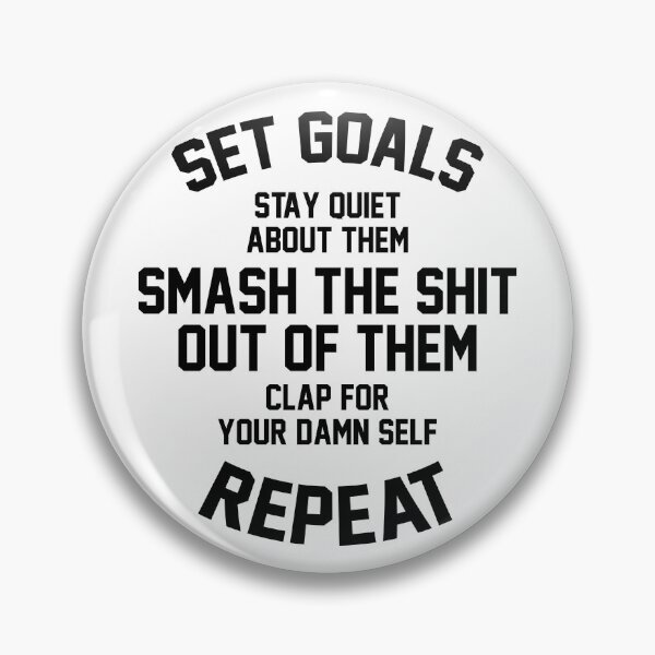 Item preview, Set Goals designed and sold by kjanedesigns.