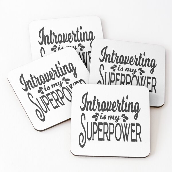 Item preview, Introverting is my Superpower 8 designed and sold by KansydMerch.