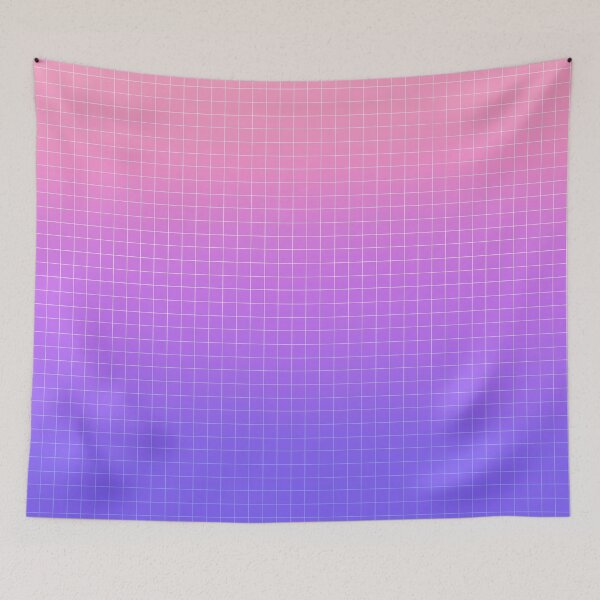 Item preview, Sunrise Gradient Grid designed and sold by FreshFunkyRetro.