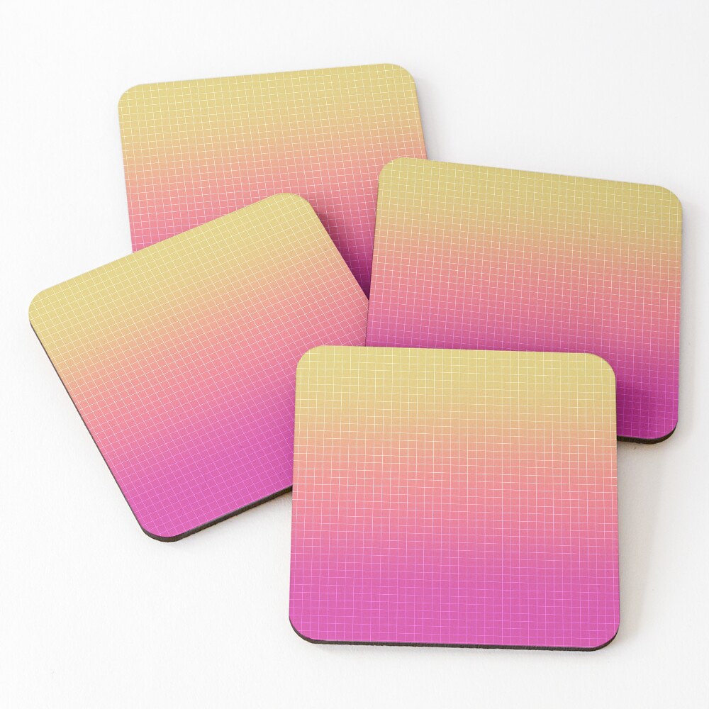 Item preview, Coasters (Set of 4) designed and sold by FreshFunkyRetro.