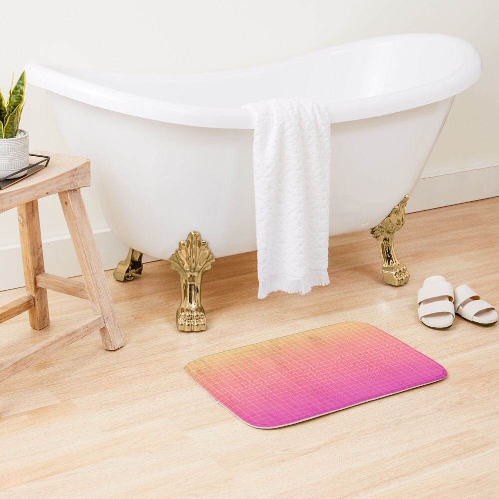 Item preview, Bath Mat designed and sold by FreshFunkyRetro.