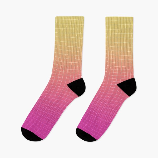 Item preview, Sunset Gradient Grid designed and sold by FreshFunkyRetro.