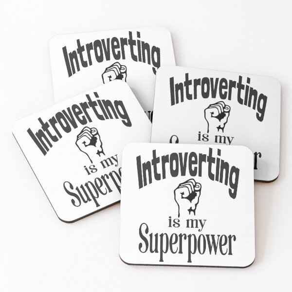 Item preview, Introverting is my Superpower 9 designed and sold by KansydMerch.