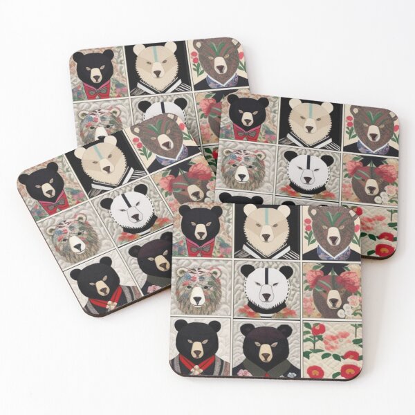 Item preview, Quilt pattern bears designed and sold by Roxburylane.