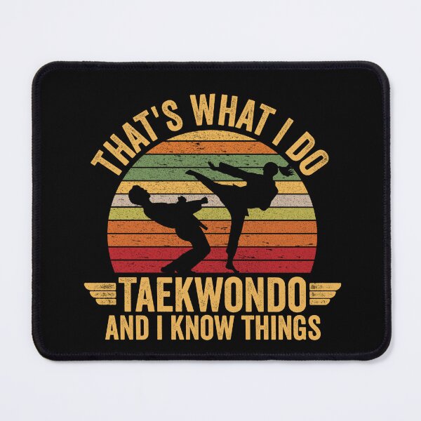Item preview, Vintage Taekwondo design - Taekwondo Girl - Funny Taekwondo Dad  designed and sold by nubiguru.