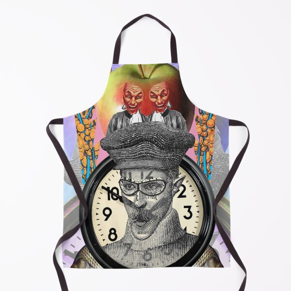 Item preview, Clock Faced Apple Fish Man (Artwork by The Shend) designed and sold by Hoorahville.