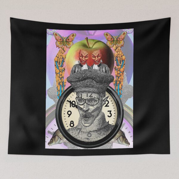 Item preview, Clock Faced Apple Fish Man (Artwork by The Shend) designed and sold by Hoorahville.