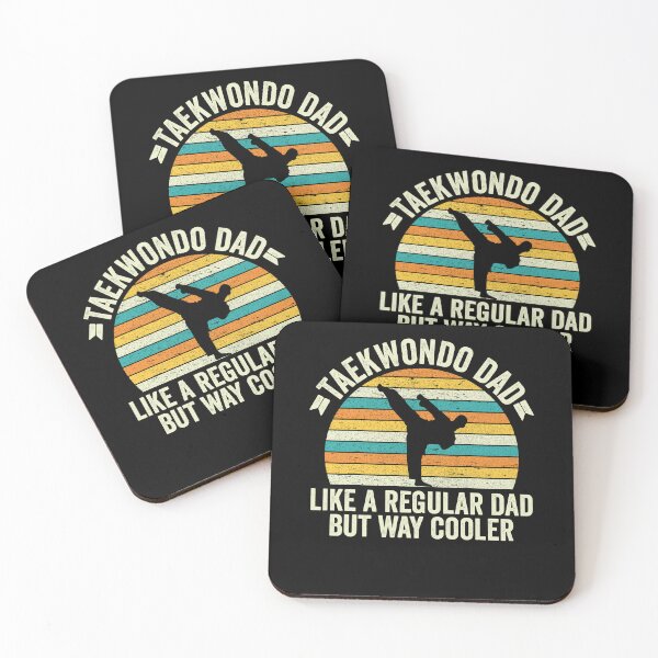 Item preview, Taekwondo dad like a regular dad but cooler - Funny Taekwondo dad designed and sold by nubiguru.