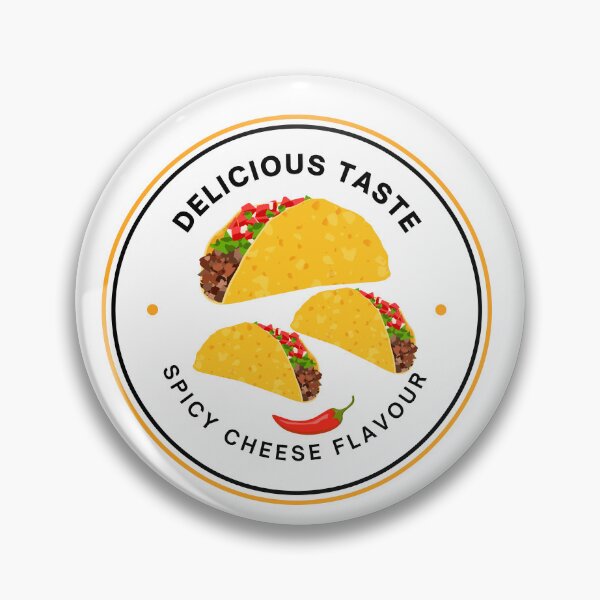 Item preview, Taco Image With Typography designed and sold by Designfs.