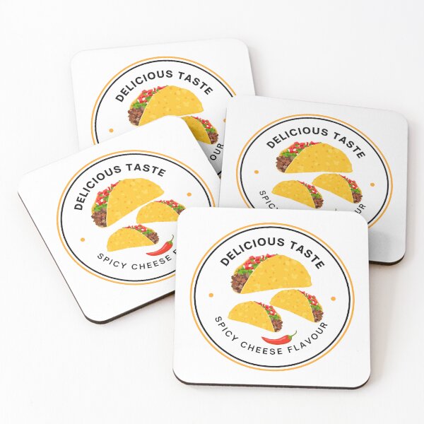 Item preview, Taco Image With Typography designed and sold by Designfs.