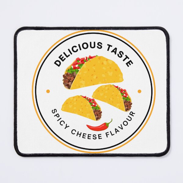 Item preview, Taco Image With Typography designed and sold by Designfs.
