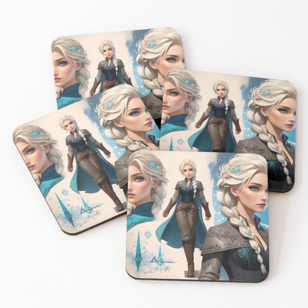 Item preview, woman white hair designed and sold by InnovaDigital.