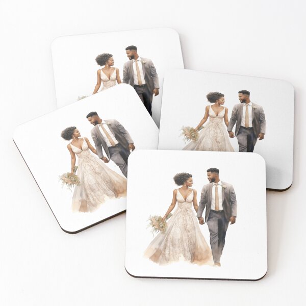 Item preview, Boho Wedding Bride And Groom designed and sold by OutbreakDesigns.