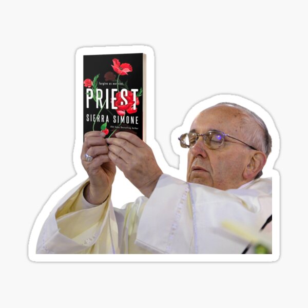 Item preview, Priest Sierra Simone Pope Meme designed and sold by selmaal.