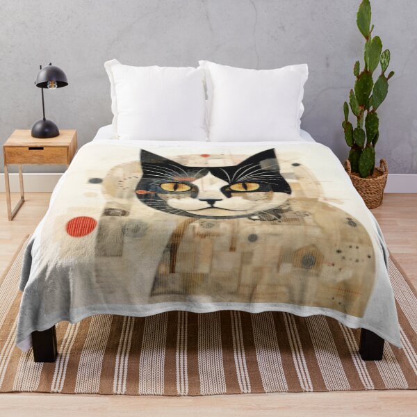 Item preview, Black and White Cat designed and sold by Ebuch007.