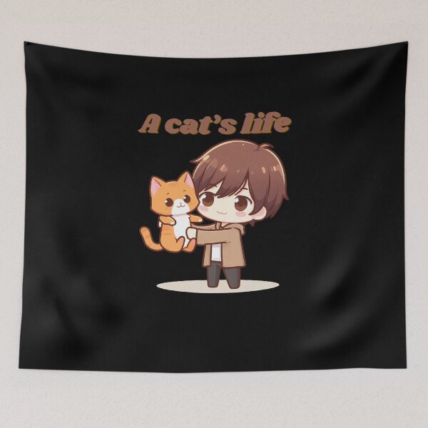 Item preview, Cat slave - A cat’s life - Cat Lover designed and sold by mamacub.