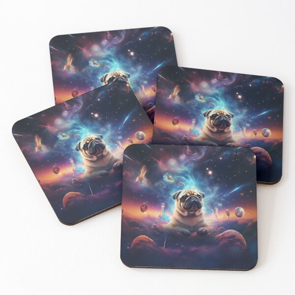 Item preview, Pug in Space designed and sold by SicilianoPlus.