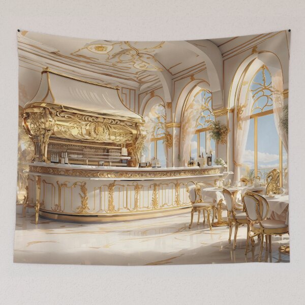 Item preview, gold restaurant designed and sold by InnovaDigital.
