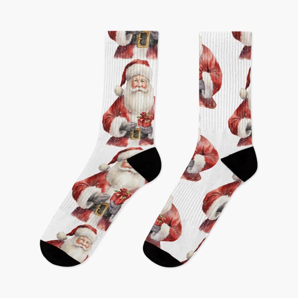Item preview, Watercolor Santa Christmas Watercolor illustration designed and sold by Createya.