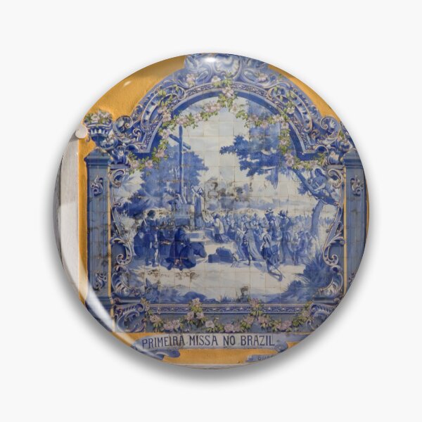 Item preview, estoril tiles. a primeira missa do Brasil designed and sold by Tereza Pilar  Art.