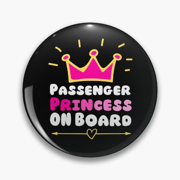 Item preview, passenger princess with a queen crown| passenger princess designed and sold by Happiness-pills.