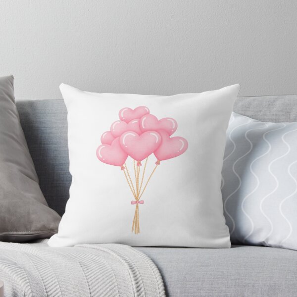 Aperçu de l'œuvre Ballons Coeur Rose créée et vendue par OutbreakDesigns.
