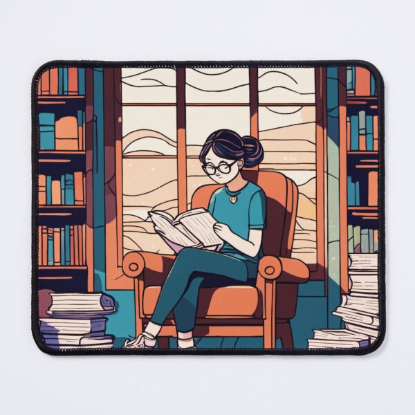Item preview, Time reading books is time well spent designed and sold by Mikoloco.