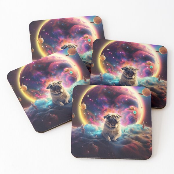 Item preview, Pug in Space designed and sold by SicilianoPlus.