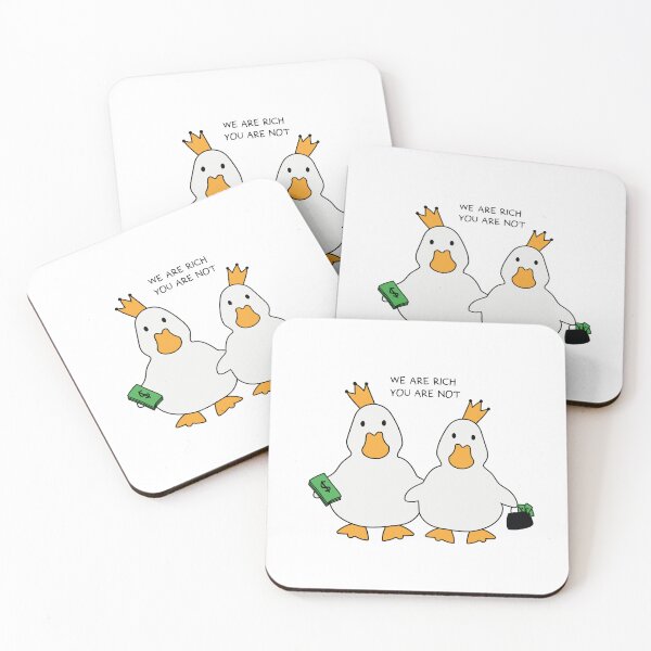 Item preview, Rich duck with money designed and sold by Tinuwiell.