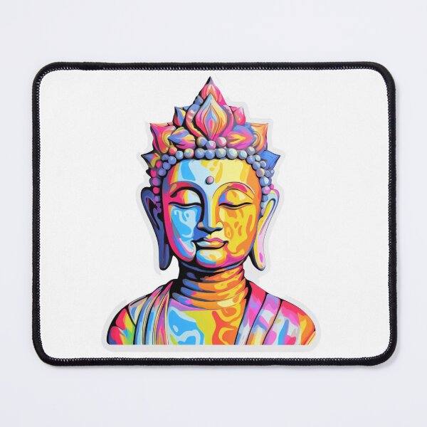 Item preview, Buddha Tie-Dye, Buddhist symbol, home decoration designed and sold by MartynGrey.