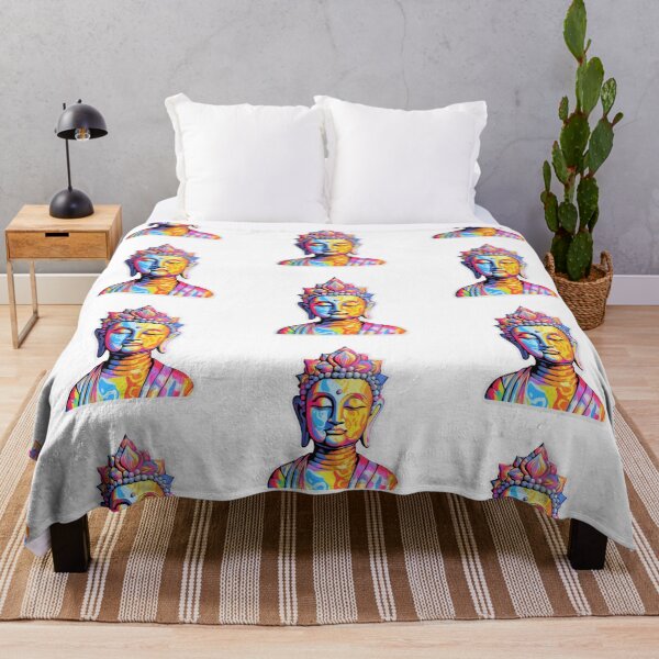 Item preview, Buddha Tie-Dye, Buddhist symbol, home decoration designed and sold by MartynGrey.