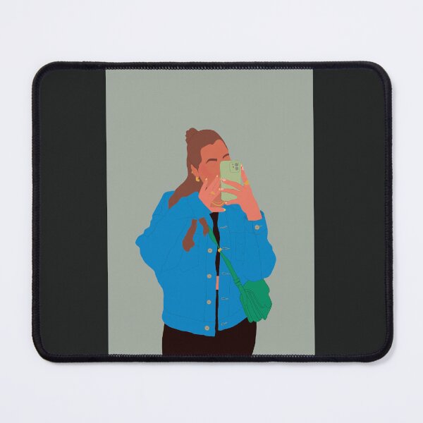 Item preview, Stylish girl on canvas designed and sold by sofiainyourmind.