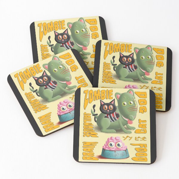 Item preview, Zombie Dog, Jailhouse Cat & Brain Food designed and sold by Kye Chambers.