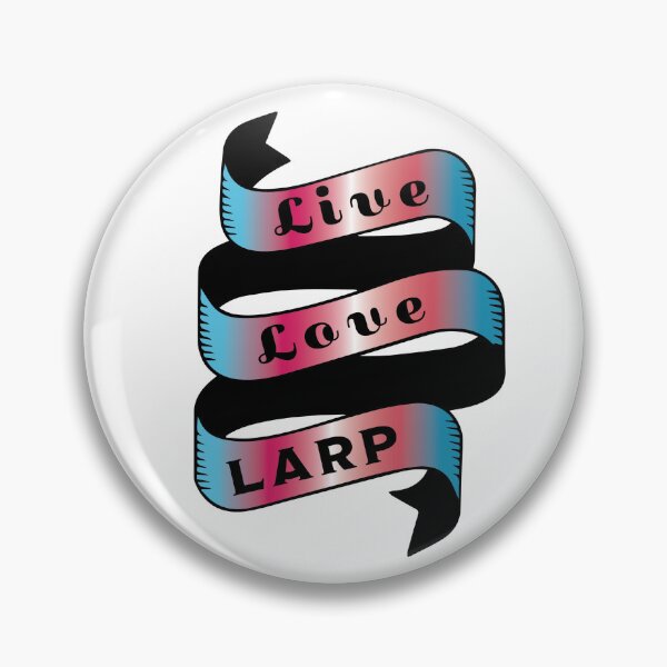 Item preview, Trans Flag Live Love LARP designed and sold by MoonlightFam.