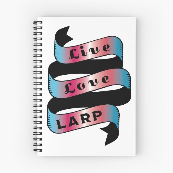 Item preview, Trans Flag Live Love LARP designed and sold by MoonlightFam.