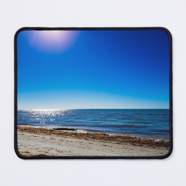 Item preview, Vivid Blue Sea and Sandy Shore designed and sold by Kiki's Nest.
