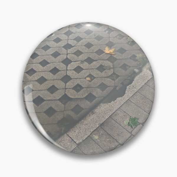 Item preview, Flooding paths in autumn with some leaves floating designed and sold by tshuki.