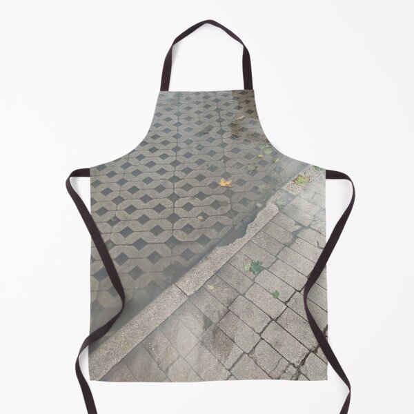 Item preview, Flooding paths in autumn with some leaves floating designed and sold by tshuki.