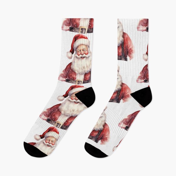 Item preview, Watercolor Santa Christmas Watercolor illustration designed and sold by Createya.