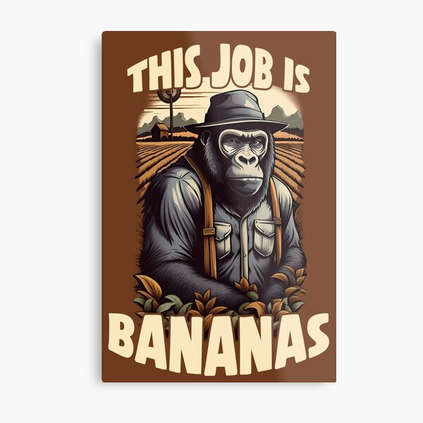 FUNNY MONKEY MEME' Poster, picture, metal print, paint by Adam Project