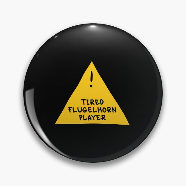Item preview, ⚠ Tired Flugelhorn Player ⚠ designed and sold by orlumbuspirate.